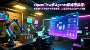 （17563期）OpenClaw多Agents保姆级教程：多机器人并行运作与群组管理，打造自动化办公的一人军团-智培资源网