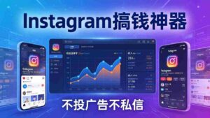 （17731期）Instagram搞钱神器：月涨6万粉+月入5万刀，不投广告不私信，靠算法+低价产品-智培资源网