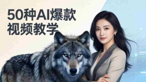 （17815期）50种AI爆款视频教学：影视级古诗词+治愈萌宠+山海经蛟龙，高阶宝典商业落地-智培资源网