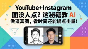 （17911期）YouTube+Instagram图没人点？这秘籍教 AI 做逼真图，省时间还能提点击量-智培资源网