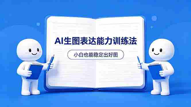 （18377期）AI生图不是做漂亮图，而是表达能力。这套方法让小白也能稳定出好图-智培资源网
