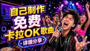 （18610期）免费卡拉OK歌曲制作全攻略：音轨分离字幕制作，零基础快速做出专业K歌视频-智培资源网