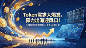 （18889期）Token需求大爆发，算力出海迎风口！从0到1搭建跨境新商业，普通人也能上车-智培资源网