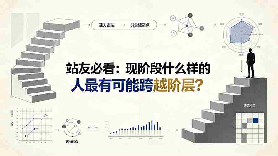 （19475期）付费文章：站友必看：现阶段什么样的人最有可能跨越阶层?-智培资源网