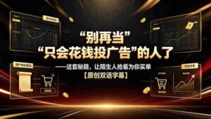 （19514期）别再当“只会花钱投广告”的人了——这套秘籍，让陌生人抢着为你买单【原创双语字幕】-智培资源网